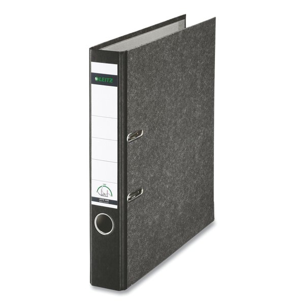 Leitz European Premium A4 Lever-Arch Two-Ring Binder, 2" Capacity, 11.7 x 8.27, Black Marble R50